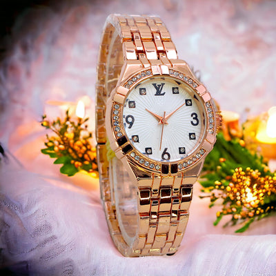 Elegant & Premium Women's  Quartz Wrist watch (without box)