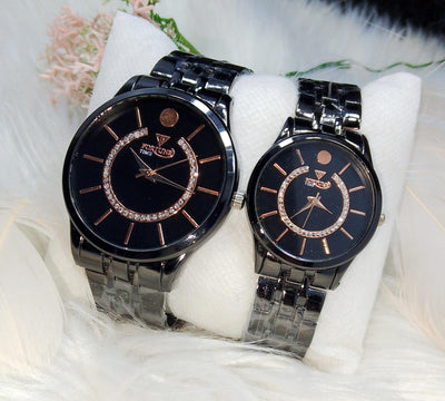 FORTUNE TIME COUPLE WATCHES (without box )