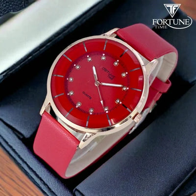 Fortune Times FTC LADIES Quartz Analog Wrist Watch (Without Box)