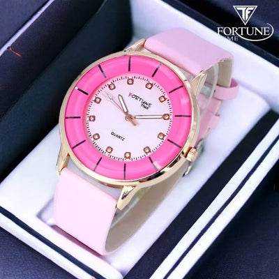 Fortune Times FTC LADIES Quartz Analog Wrist Watch (Without Box)